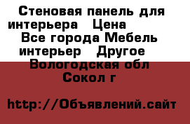 Стеновая панель для интерьера › Цена ­ 4 500 - Все города Мебель, интерьер » Другое   . Вологодская обл.,Сокол г.